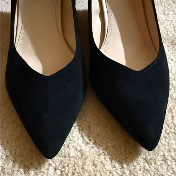 Marc Fisher Women's Calea Wedge Shoes black suede size 9 - Picture 2 of 8